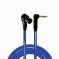 thumbnail image 1 of Coluber Cable Right Angle XLR Male to Right Angle 1/4" TRS 3-pin connector, 1 of 8
