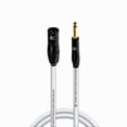 thumbnail image 1 of Coluber Cable - Unbalanced XLR Cable Male-1/4" TS Audio and Microphone Cable 5ft, 1 of 7