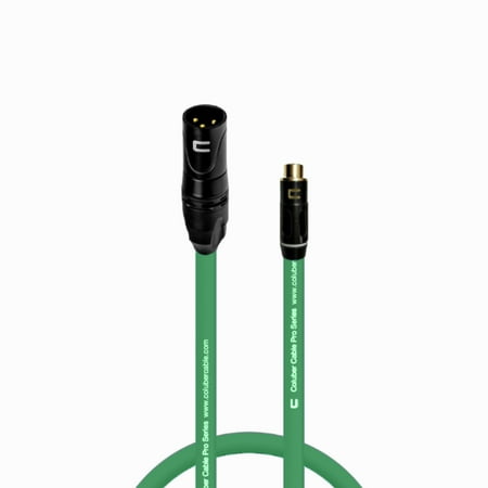 Coluber Cable Unbalanced XLR Cable Male to RCA Female Audio Music Connector