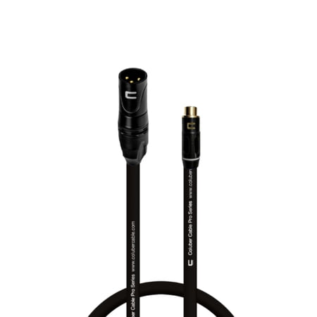 Coluber Cable Unbalanced XLR Cable Male to RCA Female Audio Music Connector