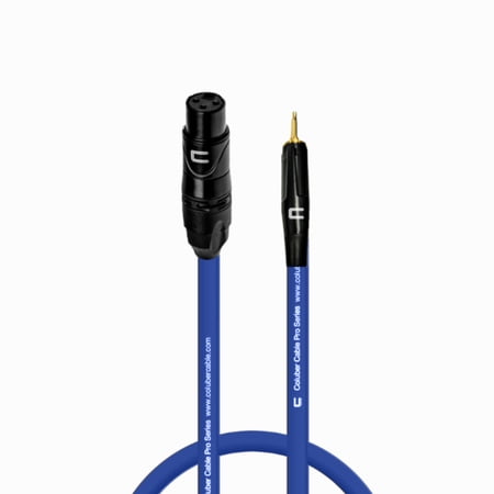 Coluber Cable Unbalanced XLR Female Cable to 3.5 TS Male - 3-Pin Connector