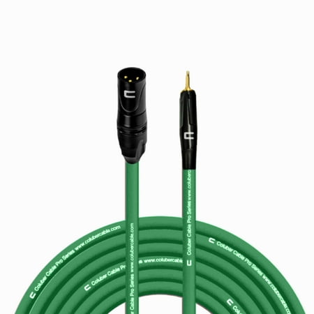 Coluber Cable Unbalanced XLR Male - 3.5mm TS Professional Microphone Cable