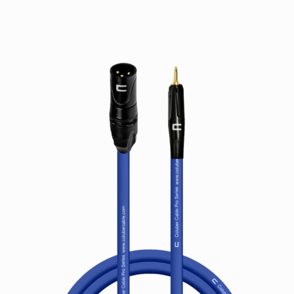 Coluber Cable Unbalanced XLR Male - 3.5mm TS Professional Microphone Cable