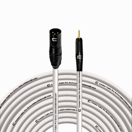 Coluber Cable Unbalanced XLR Male - 3.5mm TS Professional Microphone Cable