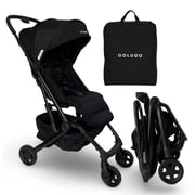Colugo Compact+ Baby Stroller with Cupholder, Rain Cover, and Backpack