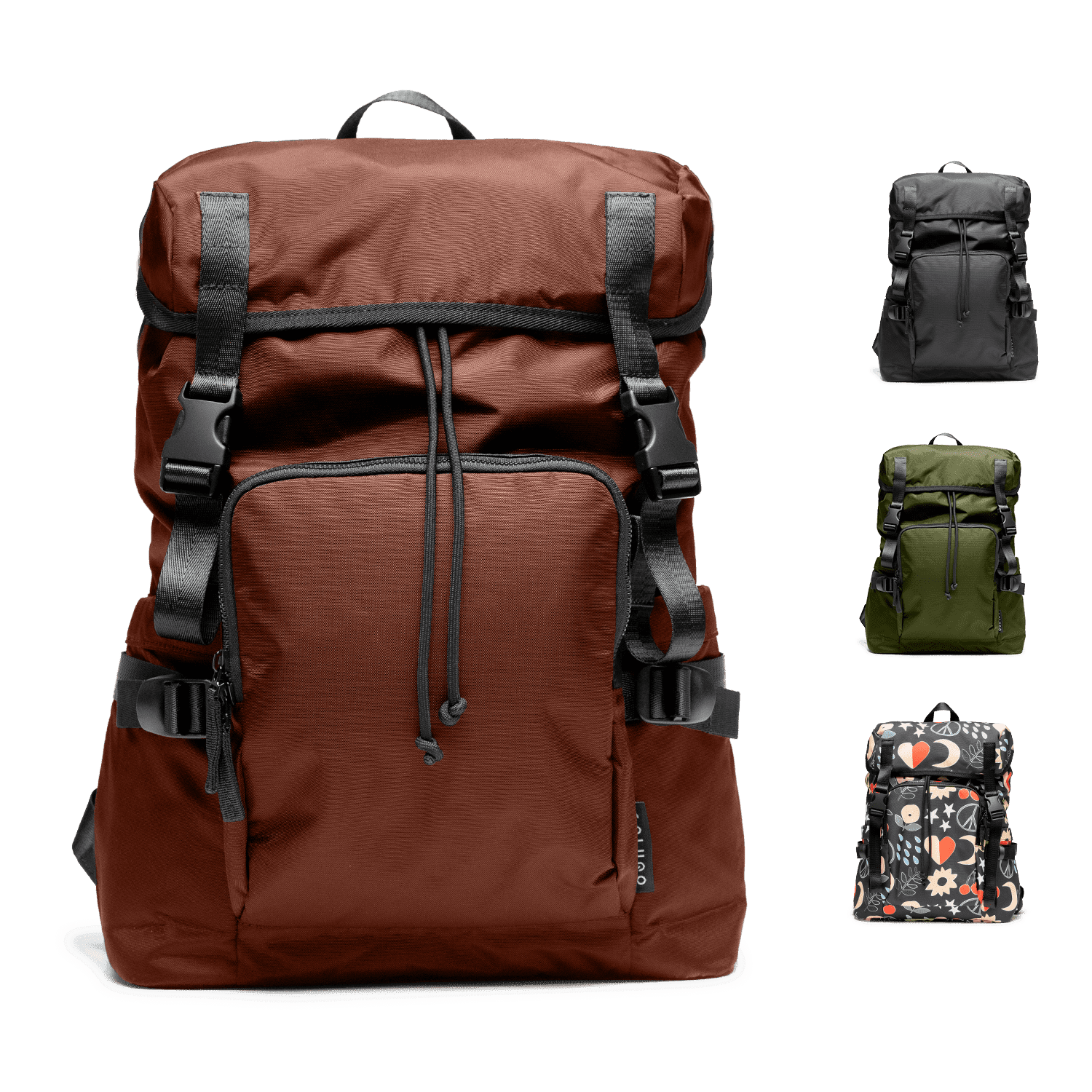 Colugo Parent Diaper Backpack, Cocoa