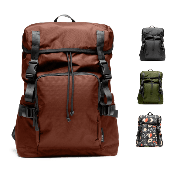 Colugo Parent Diaper Backpack, Cocoa