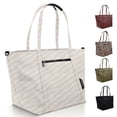 thumbnail interactive-video image 1 of Colugo The Diaper Tote, Baby Diaper Tote Bag, Dune Zebra, 1 of 8