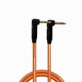thumbnail image 1 of Columber Cable - Right Angle 1/4" TRS to Right Angle 1/4" TRS Pro Audio Cable, 1 of 7
