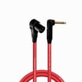 thumbnail image 1 of Columber Cable - Right Angle XLR Male to Right Angle 1/4" TS 3-Pin Connector, 1 of 7