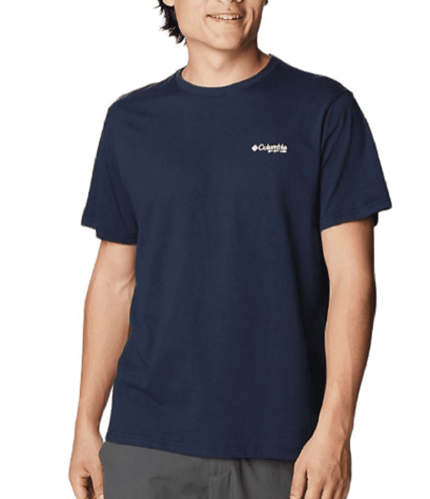 Columbia 2022161464 Men's PFG Hooks Back Graphic Short Sleeve T-Shirt, XL