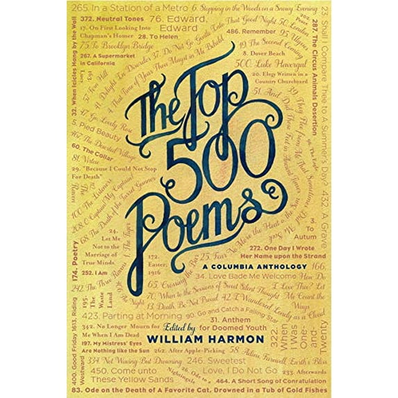 Pre-Owned The Top 500 Poems (Columbia Anthologies) Paperback