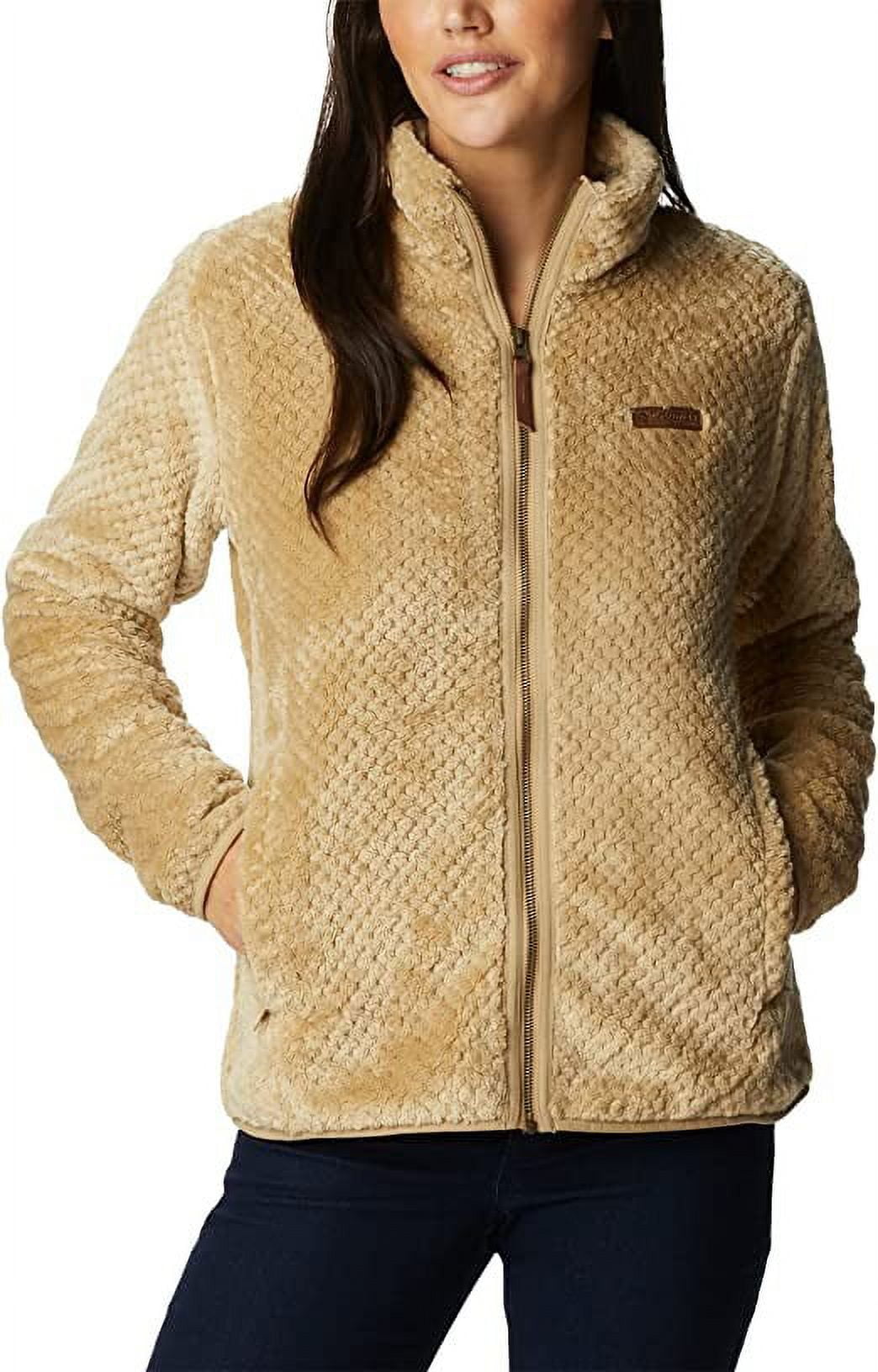 Columbia BEACH Women s Fire Side II Sherpa Full Zip Jacket US Large Walmart