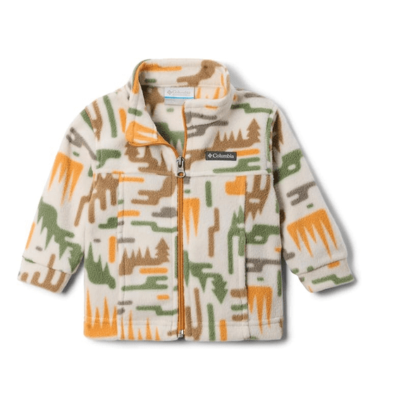 Columbia Baby Zing III Fleece, Dark Stone Highland Jacket, Size 12/18 Months