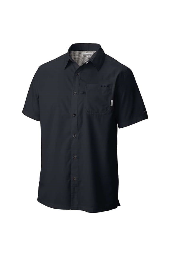 Big & Tall Slack Tide Camp Shirt Black