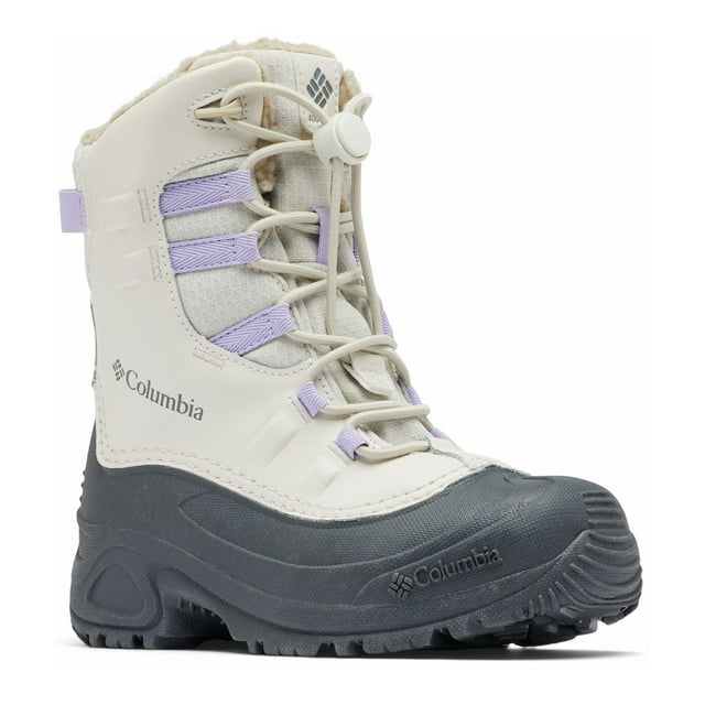Columbia Bugaboot Celsius Kids' Boots Color: Fawn Frosted Purple Size: 4