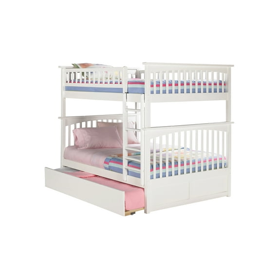 Columbia Bunk Bed Full over Full in Multiple Colors and Configurations