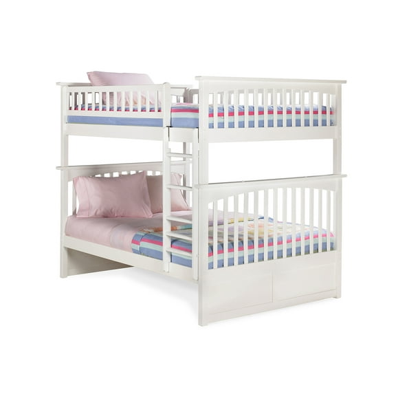 Columbia Bunk Bed Full over Full in Multiple Colors and Configurations