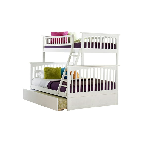Columbia Bunk Bed Twin over Full in Multiple Colors and Configurations