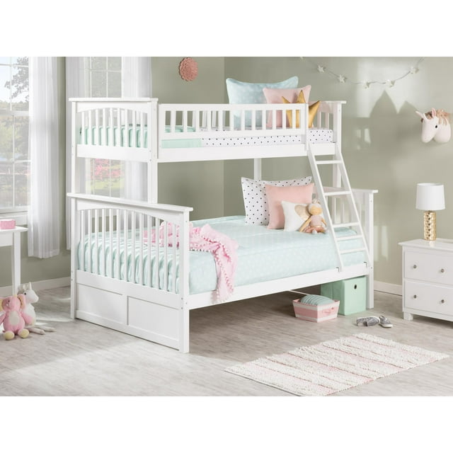 Columbia Bunk Bed Twin over Full in Multiple Colors and Configurations
