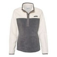 thumbnail image 1 of Columbia womens Benton Springs Half Snap Pullover, city grey heather/chalk, 2X, 1 of 4