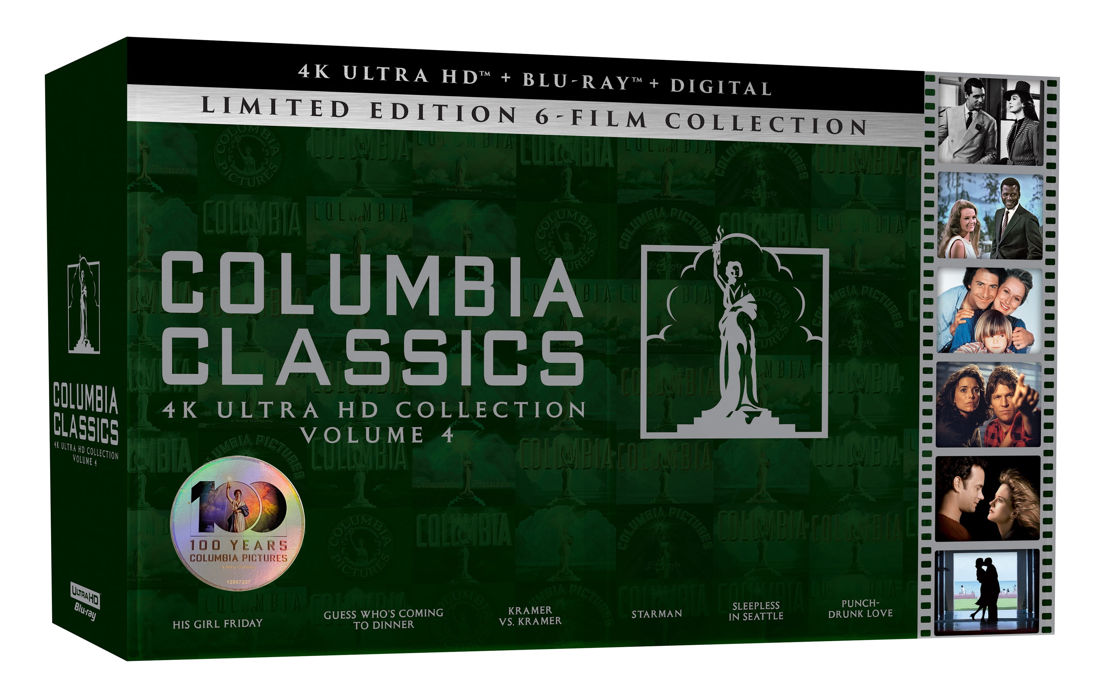Columbia Classics, DVD Database