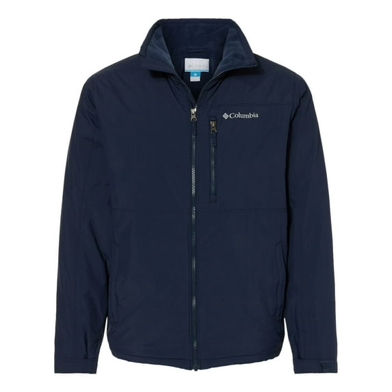 Columbia Mens Casual Northern Utiliz Coat XXL Blue Solid