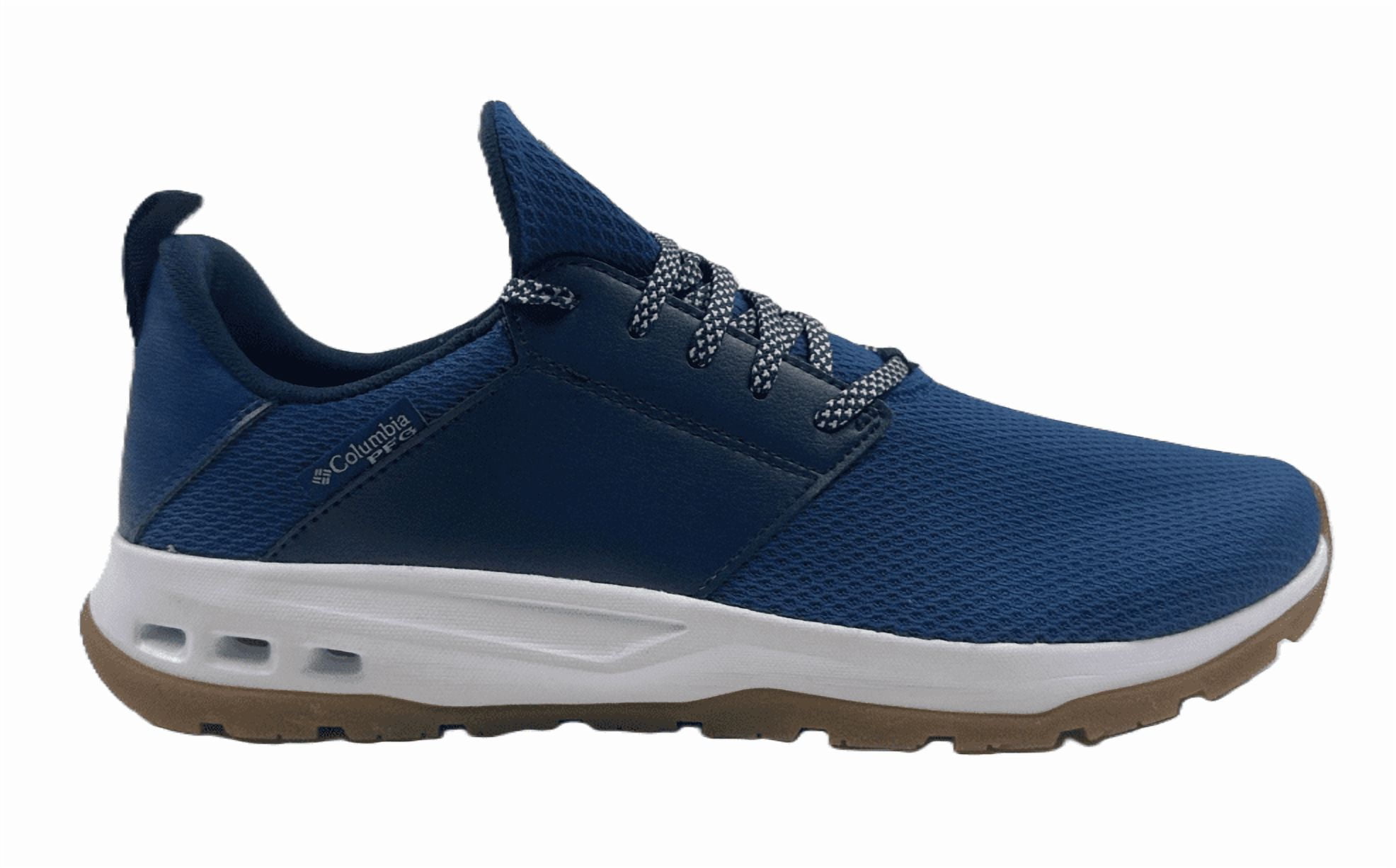 Columbia Crystal Springs PFG Men's Lace Up Fishing Shoe, Blue 10.5