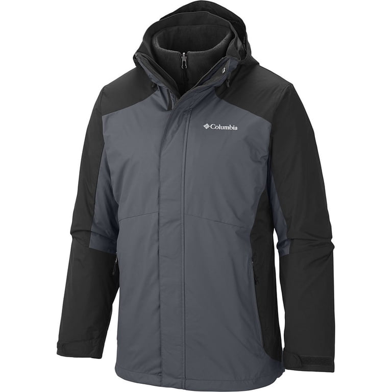Columbia Eager Air Interchange 3-In-1 Jacket - Men's Black, M