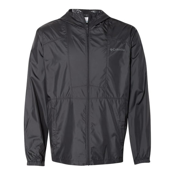 Columbia - Flashback Full-Zip Windbreaker - Color - Black - Size - XL