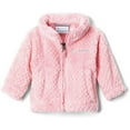 thumbnail image 1 of Columbia Girls Fire Side Sherpa Full Zip Pink Orchid X-Large, 1 of 9