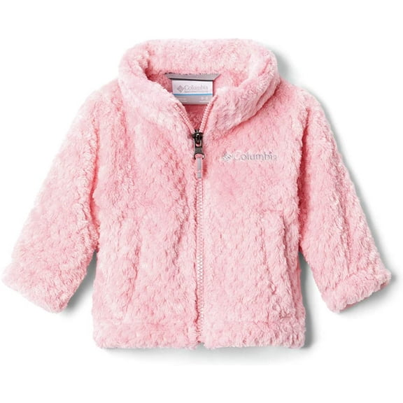 Columbia Girls Fire Side Sherpa Full Zip Pink Orchid X-Large