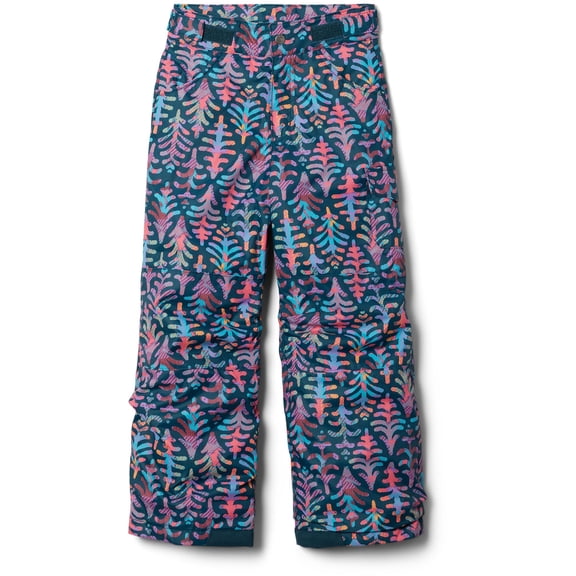 Columbia Girls' Starchaser Peak II Insulated Pants (Night Wave Conifers, XL)