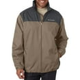 thumbnail image 1 of Columbia Glennaker Nylon Adjustable Cuffs Zippered Hand Pockets Rain Jacket, (Men's S), 1 of 3