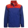 thumbnail image 1 of Columbia Golf Men's Glennaker Lake Waterproof Full-Zip Jacket,  Small Blue/Red -, 1 of 2