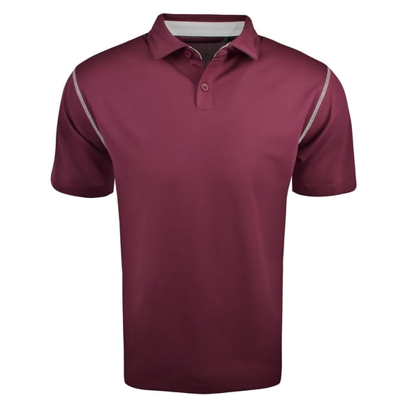 Columbia Golf Omni-Wick High Stakes Polo Deep Maroon Extra Large
