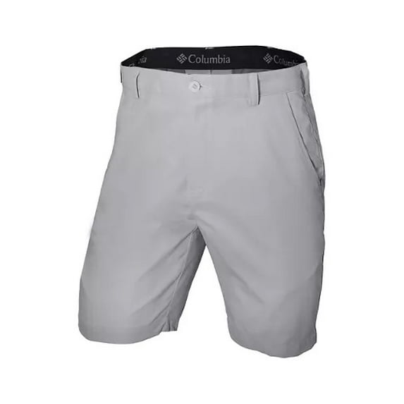 Columbia Golf Omni-Wick Lie Angle Shorts Cool Gray Size 40