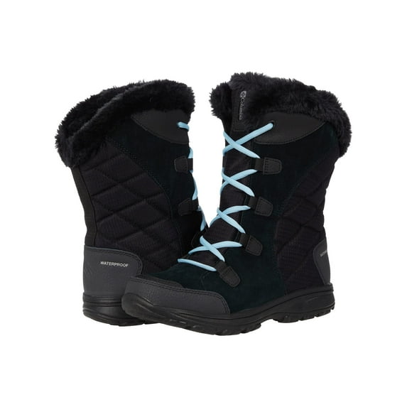 Columbia Ice Maiden II (Womens, Black/Oxygen, 5.5, Wide/D)