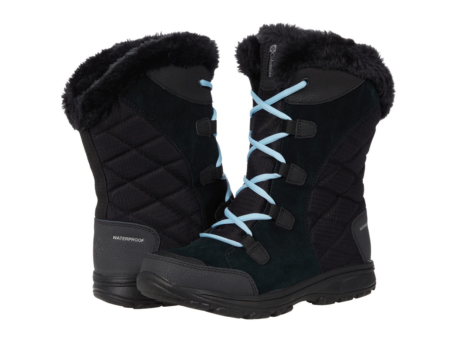Columbia Ice Maiden II (Womens, Black/Oxygen, 7.5, Medium