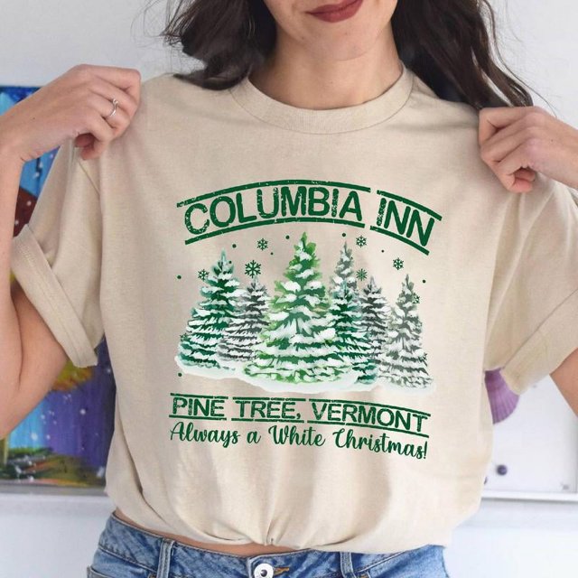 Columbia Inn Pine Tree, Vermont Always A White Christmas, White