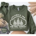 thumbnail image 1 of Columbia Inn Pine Tree Vermont Christmas Sweatshirt, Christmas Movie Sweatshirt, A White Christmas Sweatshirt, 1 of 5
