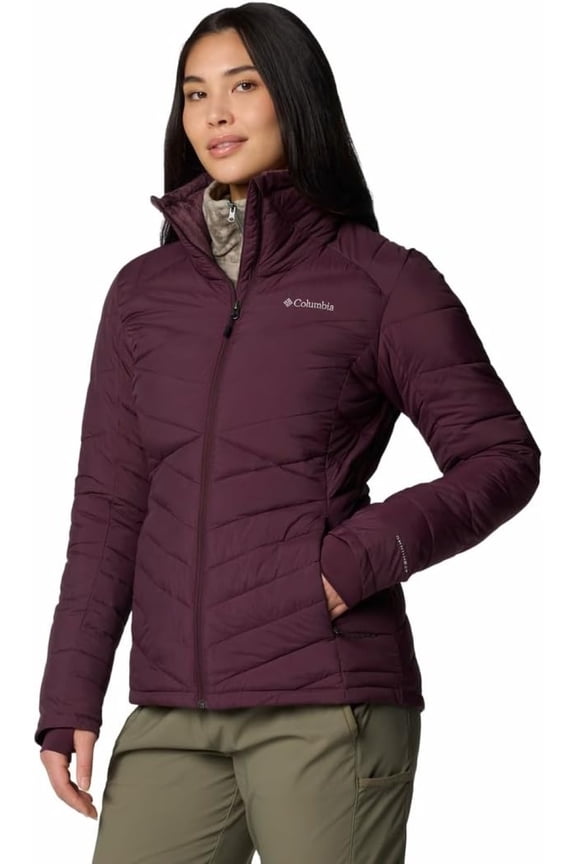 Joy Peak II Full Zip Jacket, L, Moonvista - 100% Polyester
