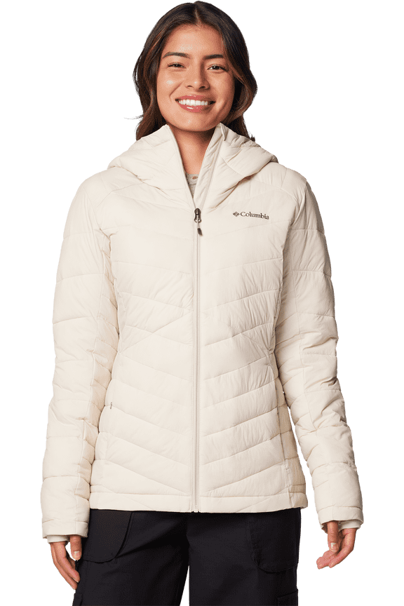 Joy Peak II Hooded Jacket for Ladies - Dark Stone - L