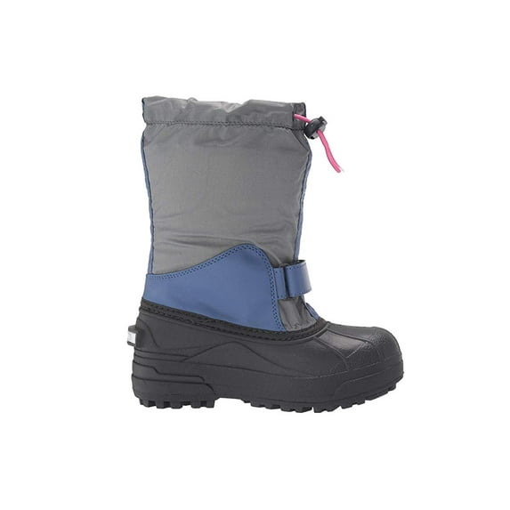Columbia Kids Powderbug Forty (Toddler/Little Kid/Big Kid) Ti Grey Steel/Pink Ice