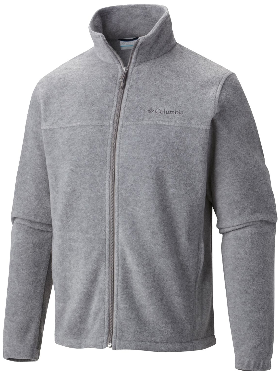 columbia fleece jacket gray