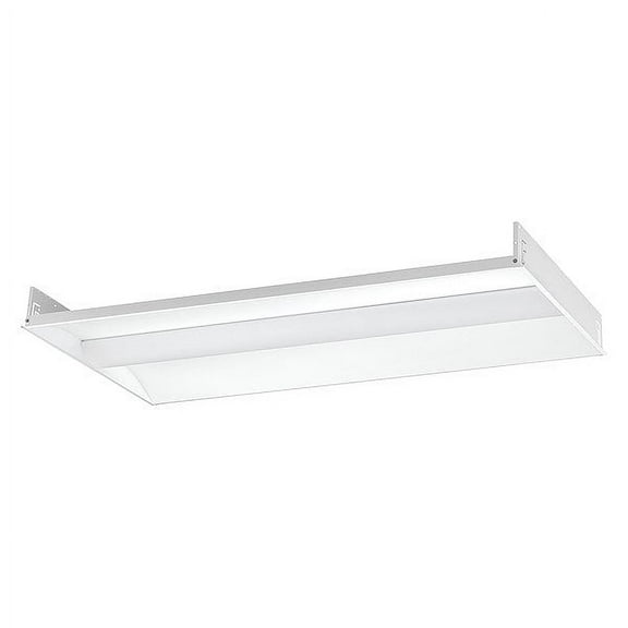 Columbia Lighting Recessed Troffer,4 ft L,4307 lm,36W LCAT24-40LWG-EDU
