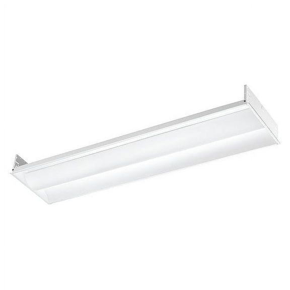 Columbia Lighting Recessed Troffer,4 ft L,4578 lm,36W LCAT14-40LWG-EDU