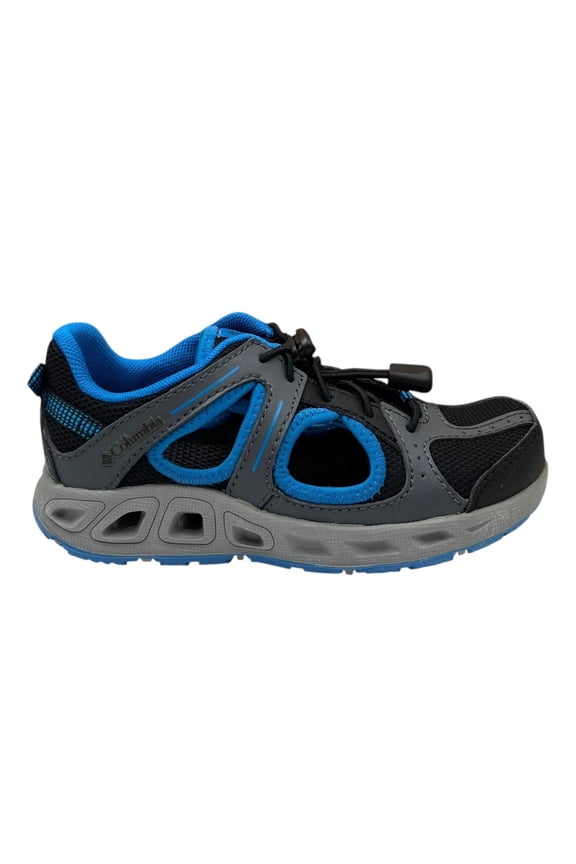 Little Boys Hybrid Water Shoes Size 11 Blue Black Fisherman Closed Toe