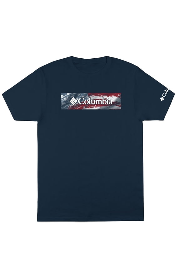 Men's Aston Graphic T-Shirt Blue Size Small