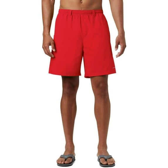 Columbia Men's Backcast Iii Water Short Red Spark Medium